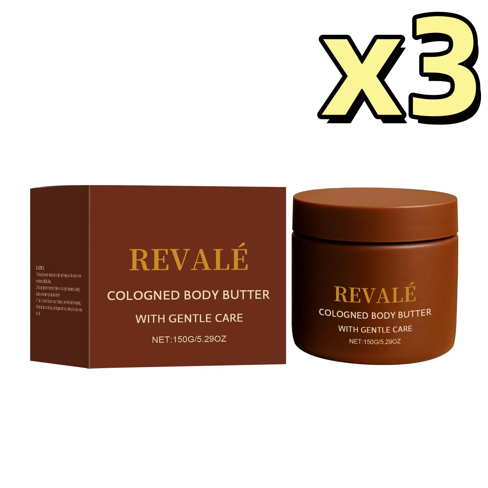 Sandalwood Men's Body Cream – Non-Greasy Moisturizer 150g Men's Body Moisturizer Zpaxo 150g Boxed X 3PCS