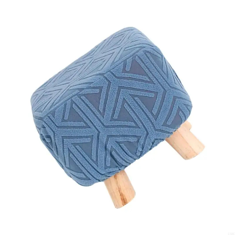 Elastic Footrest Foot Stool Slipcover Polyester Stretchy Fabric