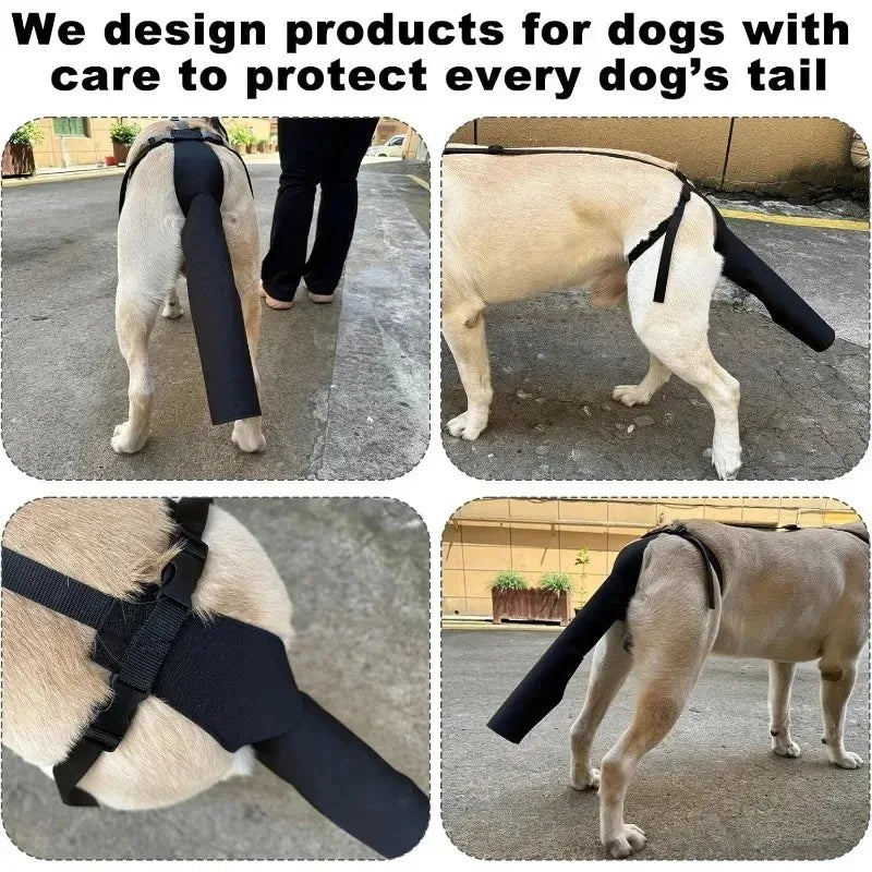 Dog Tail Protector Sleeve Guard – Universal Fit | Safe & Comfy