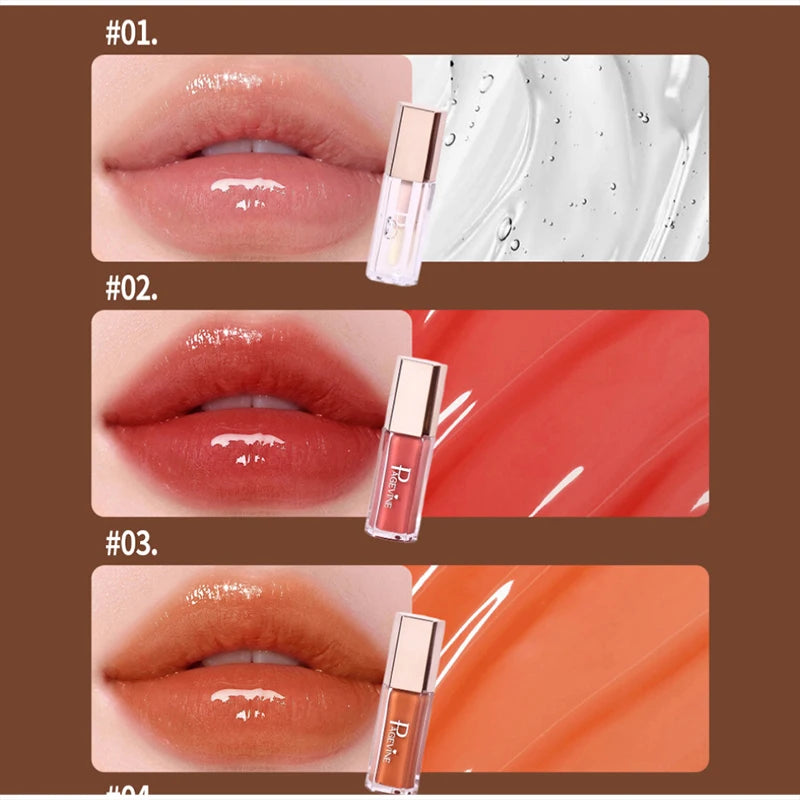 Mirror Gloss Lip Gloss – High Pigment Plumping Liquid Lipstick Lip Gloss Zpaxo