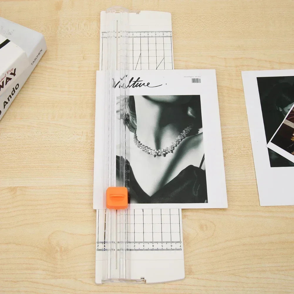 A4/A5 Mini Paper Cutter & Trimmer with Pull-Out Ruler