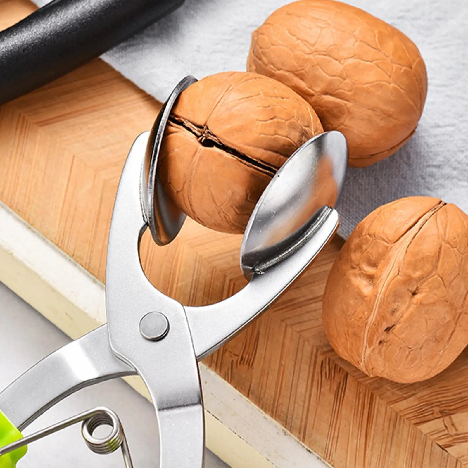 Stainless Steel Chestnut Cutter & Nut Cracker Opener Tool Nut Cracker Tool Zpaxo