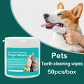 Pet Cleaning Products Disposable Finger Toothbrush Teeth Covers Wet