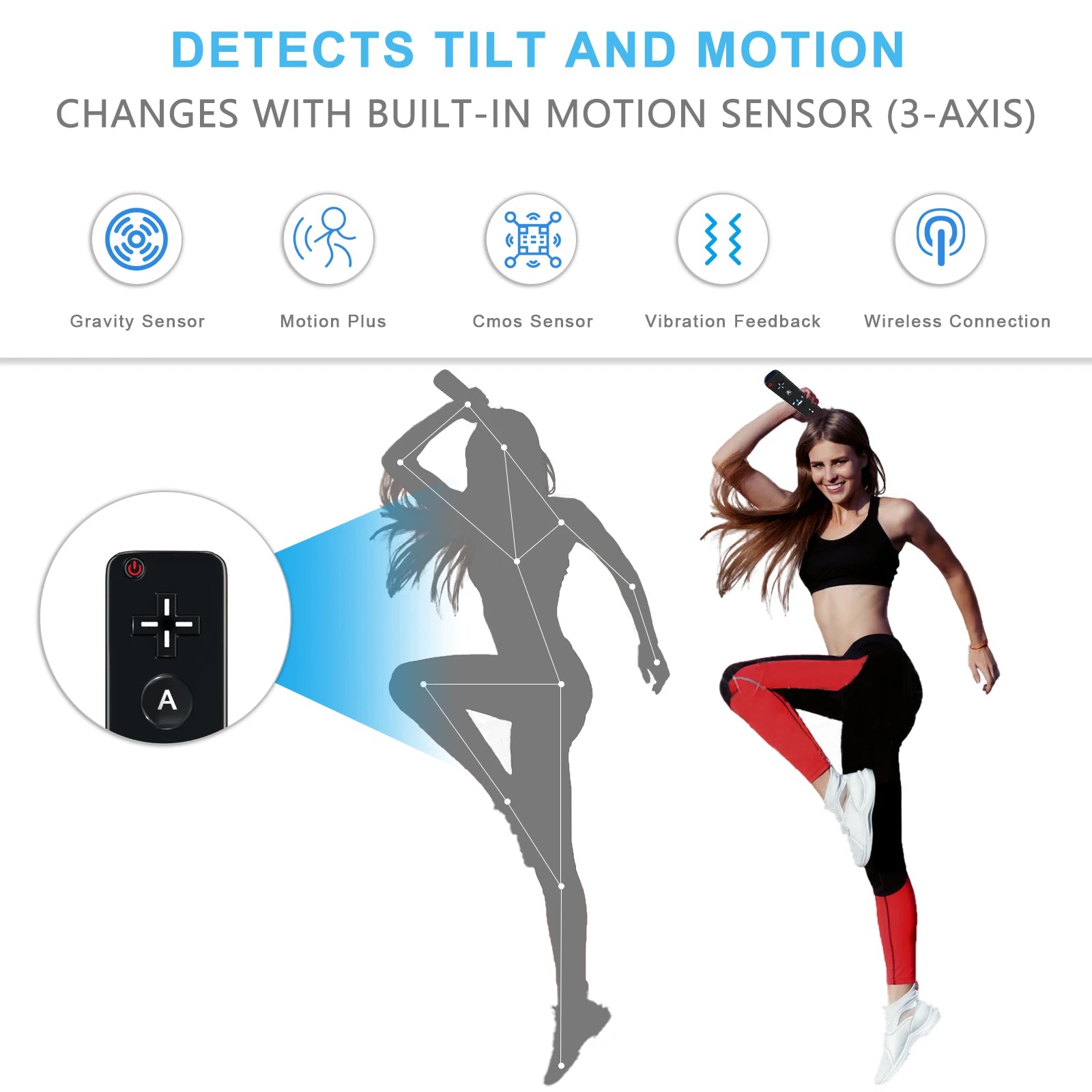 2 In 1 Wireless Remote Gamepad Silicone Case Included For Nintendo Wii/Wii U Optional Motion Plus Family Gaming Accessories Tool Zpaxo