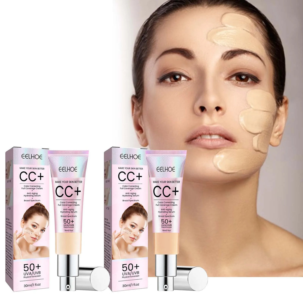 Eelhoe CC Cream Foundation SPF 50 – Concealer & Moisturizer CC Cream Foundation Zpaxo