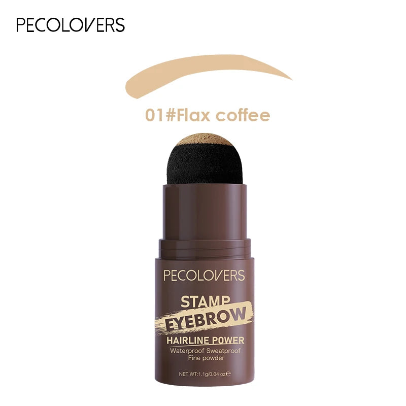 Waterproof Eyebrow Powder Natural Eyebrow Enhancers Stamp Shaping High Color Lasting Eyes Makeup Cosmetic Zpaxo 01
