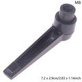 Adjustable Locking Handle Universal Aluminum Handle Zinc Alloy Rotating Locking Handle 7-shaped Handle Zpaxo D