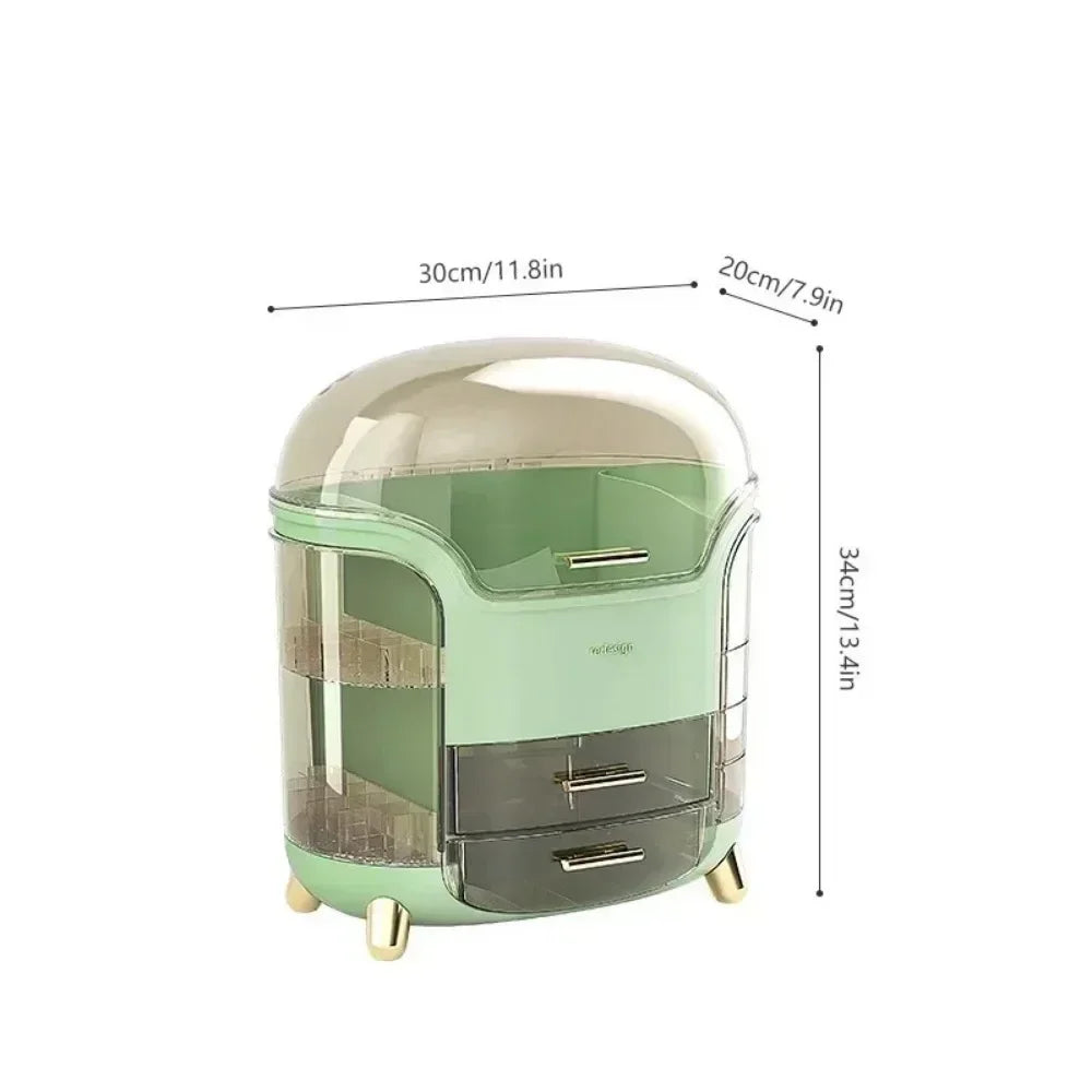 Lipstick Box Makeup Organizer Transparent Jewelry Cosmetic Storage