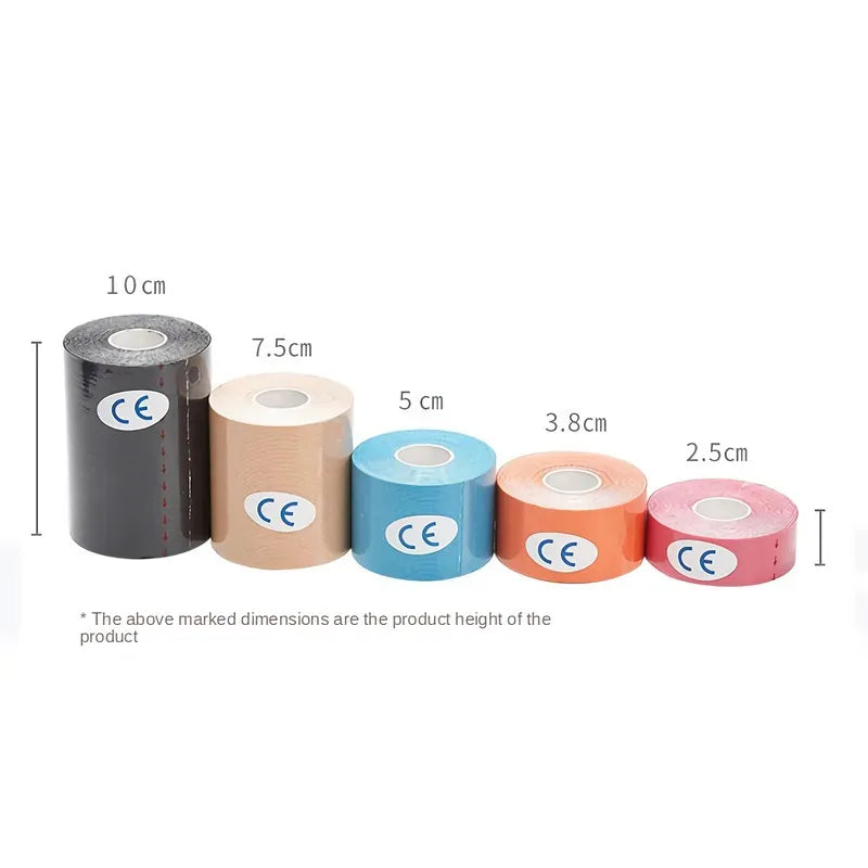 Waterproof Kinesiology Tape – Athletic Muscle Support Bandage