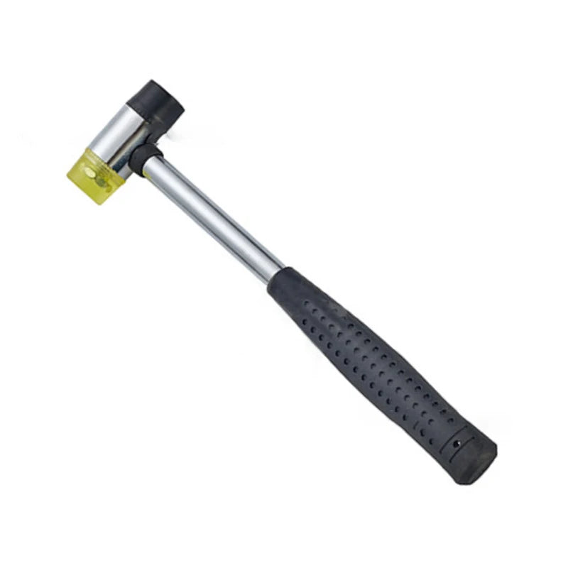 Dual-Head Rubber & Nylon Mallet for Jewelry Craft & DIY