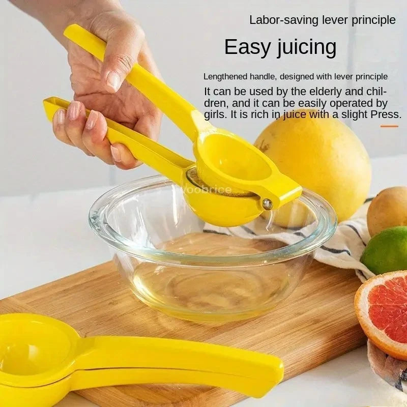 Manual Metal Lemon Lime Squeezer Stainless Steel Citrus Press Juicer