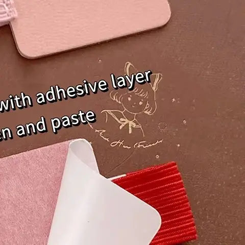 Pen Loops Pencil Holders Self-Adhesive PU Leather Pad For Stylus Pencil Books Notebooks Anti-lost Anti-fall Elastic Loops Zpaxo