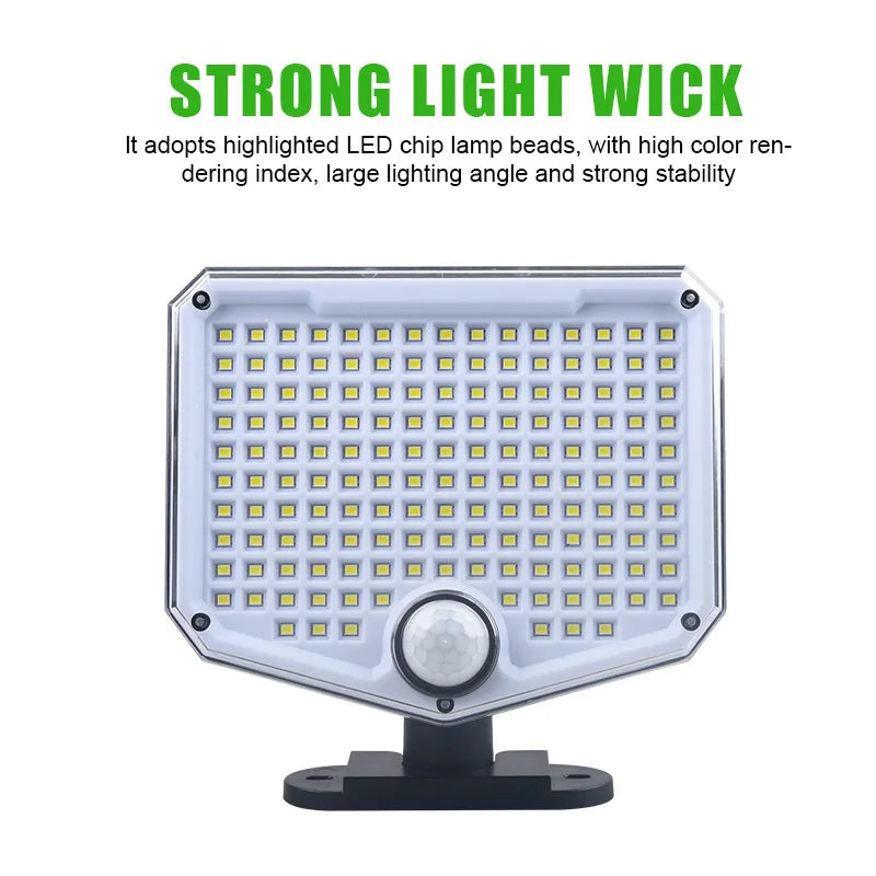 Solar Outdoor Lights Motion Sensor Garland Lighting Split Led Wall Zpaxo