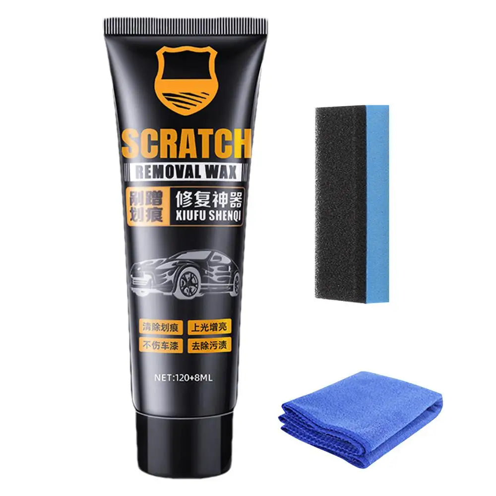 Car Scratch Repair Wax Paint Care Tools Polishing Swirl Remover Zpaxo with towel sponge