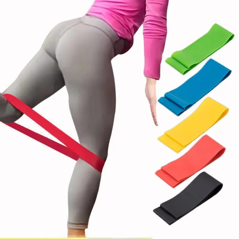 TPE Resistance Loop Bands – Yoga, Pilates & Home Gym Set