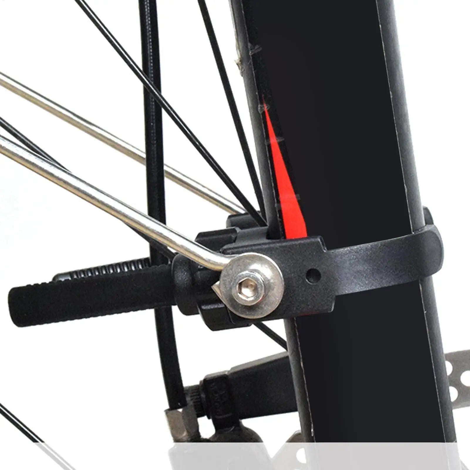 1 pair Bicycle Mudguard Mounting Ring Mountain Bike Adjustable Mud Guard Front Fork Frame Mount Cycling Accessories Repair Parts Zpaxo Default Title