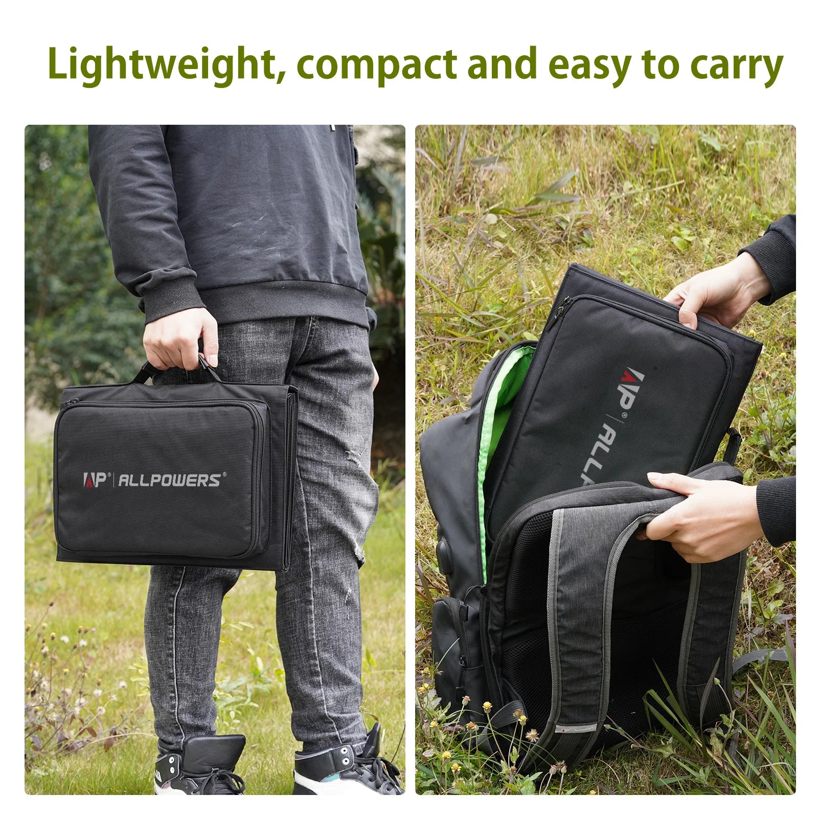 ALLPOWERS Solar Powerbank 41600mAh 200W Portable Powerstation Zpaxo