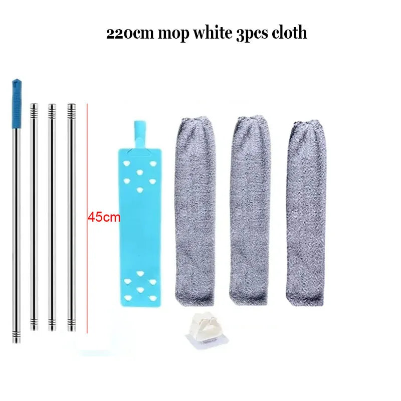 Telescopic Microfiber Duster Long Handle – Blinds & Home Cleaning Microfiber Duster Zpaxo HF001-14