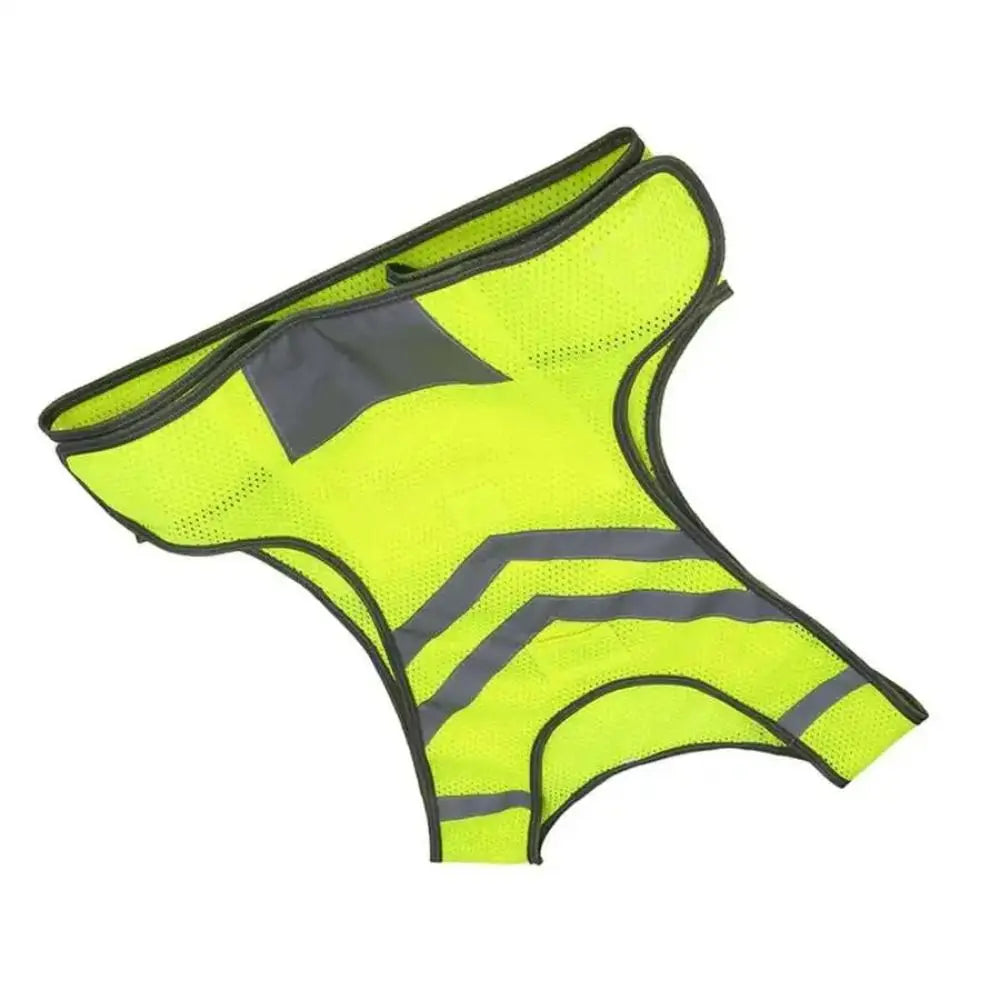 Storage Bag Reflective Vest Lightweight Waterproof Safety Jacket Zpaxo