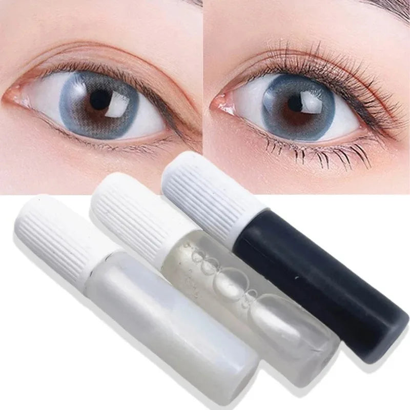 1- Clear False Eyelash Extension Glue Lasting Fast Dry Strong Lash