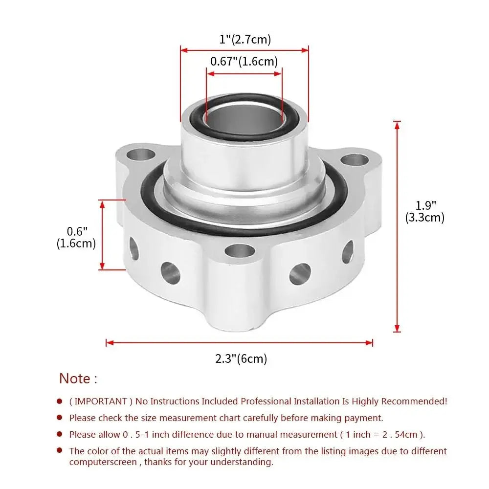 Temperature Resistant Adapter Spacer Pressure Safe Dump Valve Durable Zpaxo