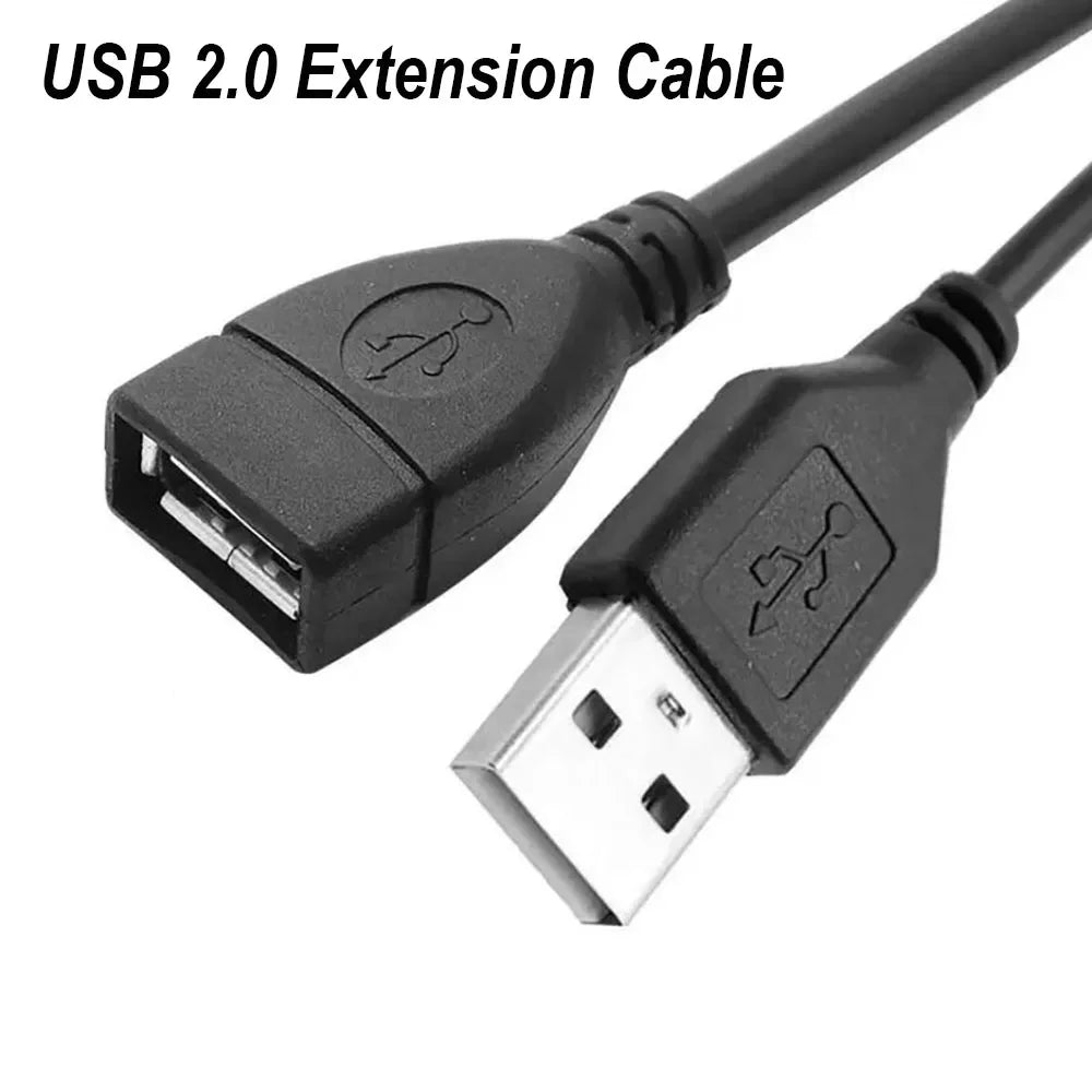 1 2 3M USB Extension Cable 3 0 Data Cord Laptop TV SSD Male Female Zpaxo