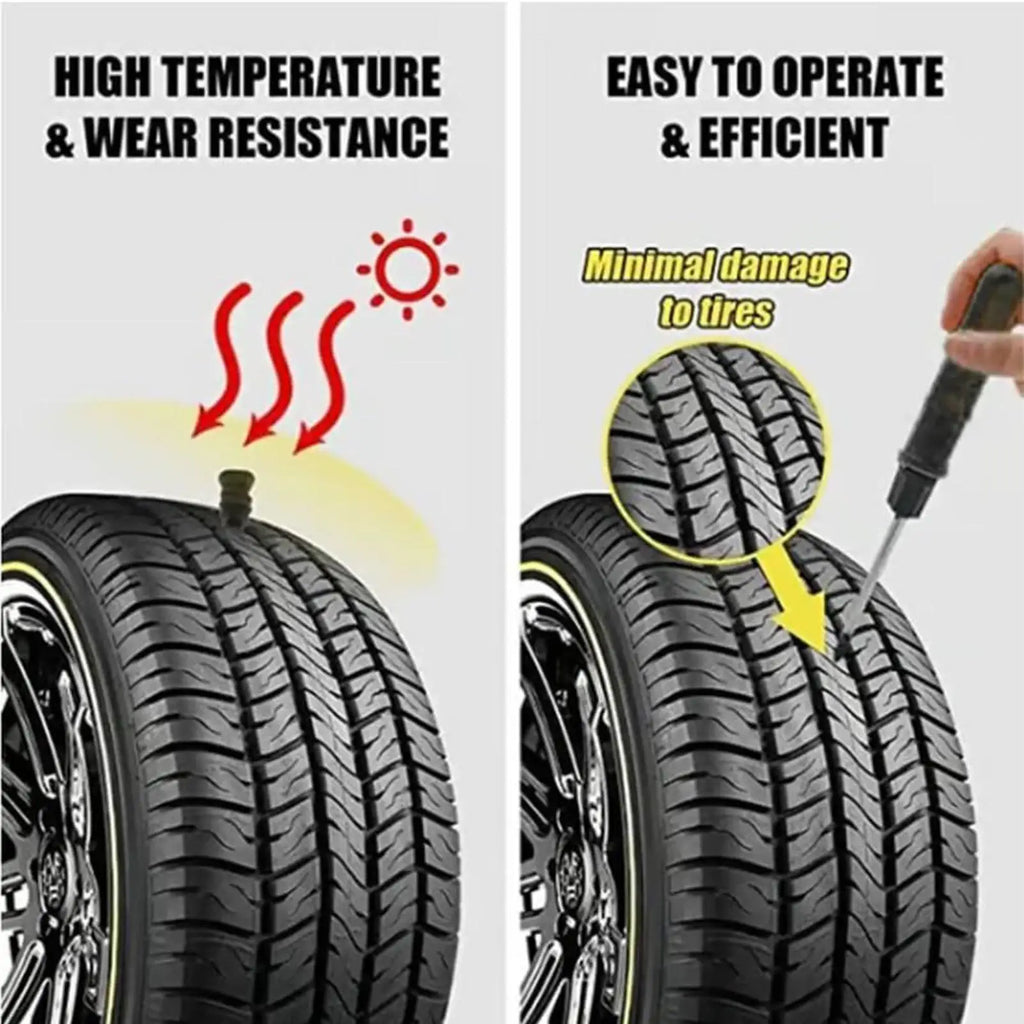 Universal Tire Repair Vacuum Puncture Plug Motorcycle Car Truck ATV