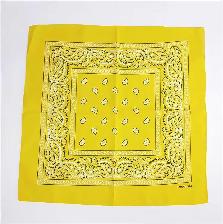 Unisex Plaid Bandana – Hair Band, Neck Scarf & Wrist Wrap