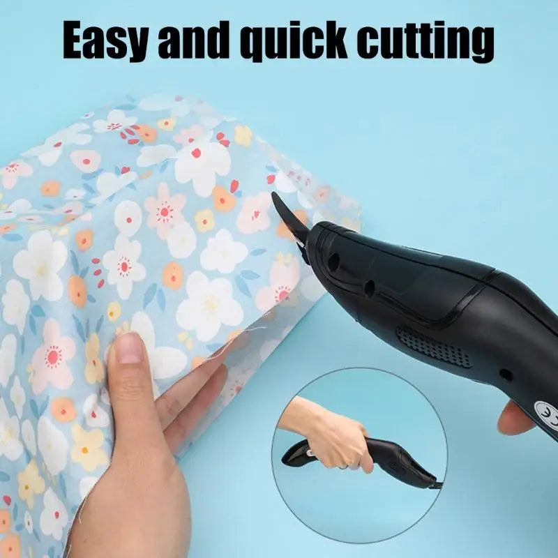 Cordless Electric Scissors Box Cutter Cutting Tool Rechargeable Fabric