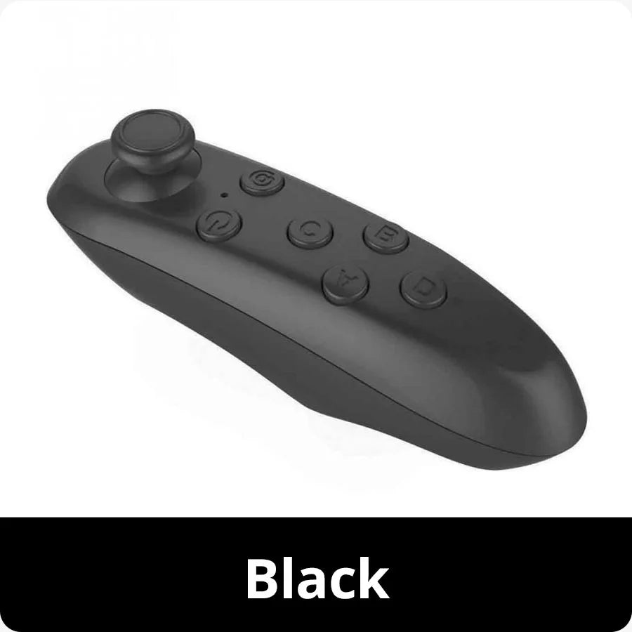 Remote Control Mobile Phone VR Glasses Wireless Android Smart Gamepad Zpaxo black Bundle 1