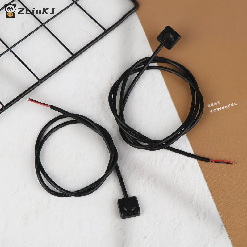 ▶1PCS Car Modification Adhesive Switches, Mini Momentary Push Buttons, Adhesive DIY Car Push Buttons, 12V ON/OFF Buttons Zpaxo