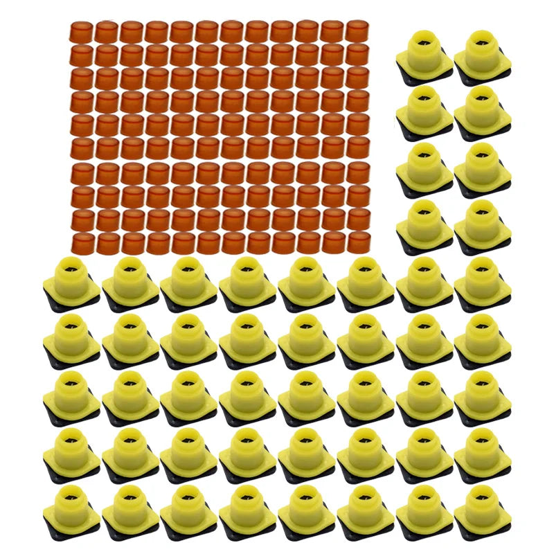 Brown Cell Cup Larva Breeding Base Cap Tools Queen Rearing System