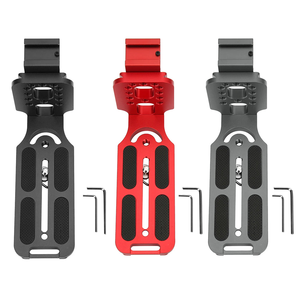 L Shape Quick Release Plate Metal Shoe Mount Hydraulic Ballhead SLR