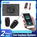 Hippcron Car Alarm Systems Auto Remote Central Door Keyless APP Contr