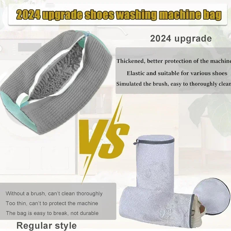 Sneaker Washing Net Bag To Wash Slippers Shoe Laundry Net Washing Machine Bag Slippers Shoes Bags Wash Slippers Washing Shoe Bag Zpaxo