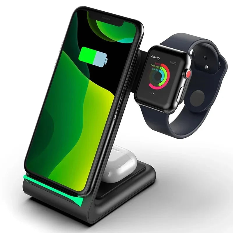 15W Phone Magnetic Fast Charge Station 1 Wireless Charger Holder