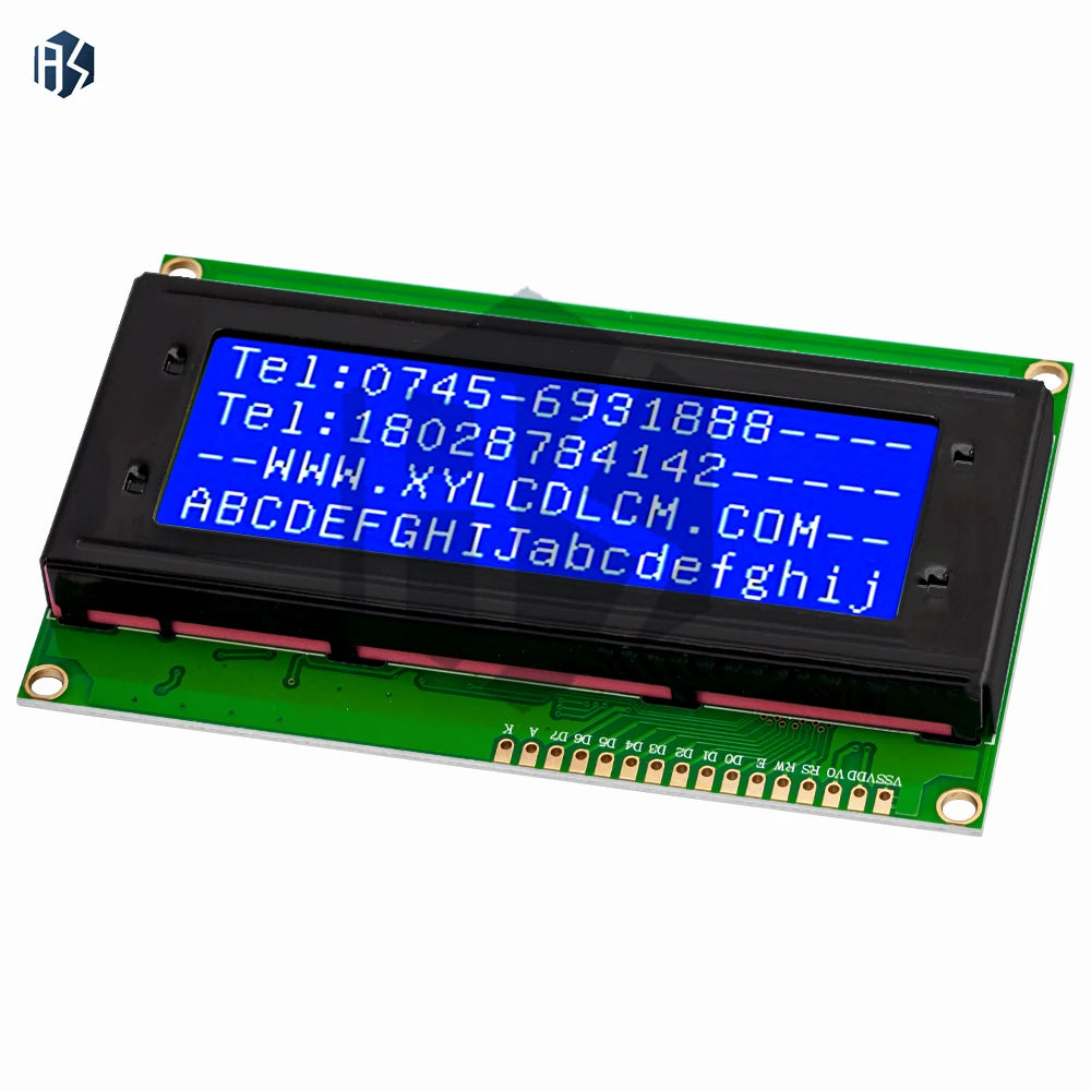Lcd 2004A Display Module 20x4 5V Gray Screen Parallel I2C Interface Zpaxo