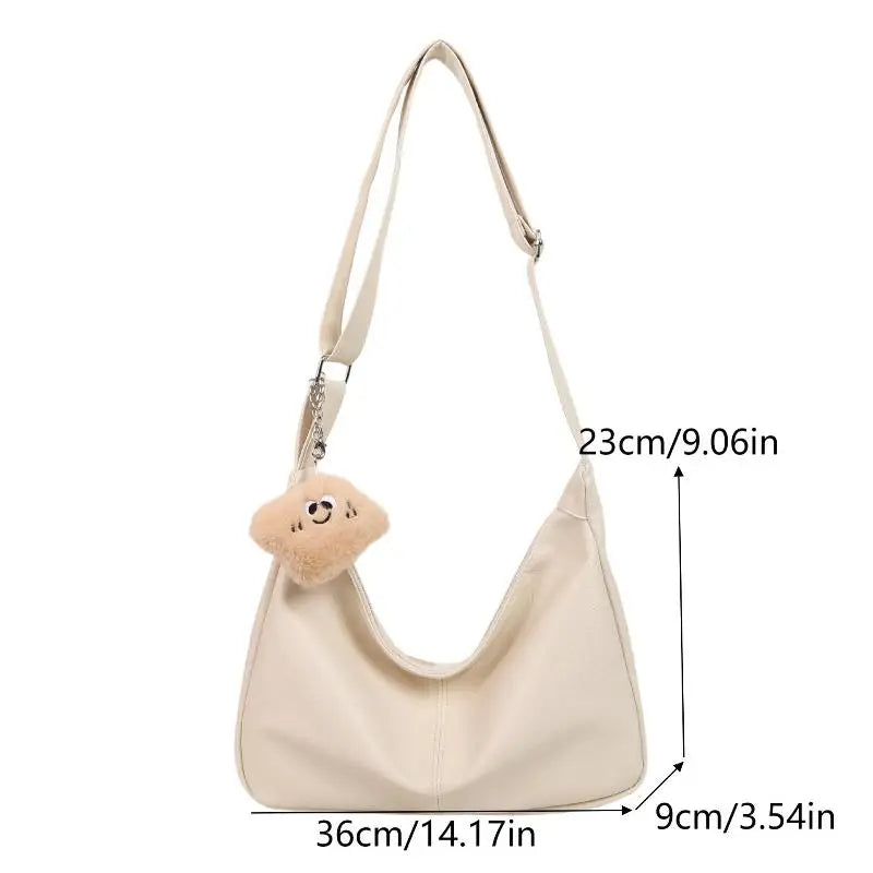 Retro PU Leather Tote Women Versatile Large Underarm Shoulder Bag Zpaxo