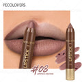 1PC Long-Lasting Waterproof Matte Nude Lip Liner High Pigmentation, Retractable, Smooth Application, Perfect For Valentine'S Day Zpaxo 08