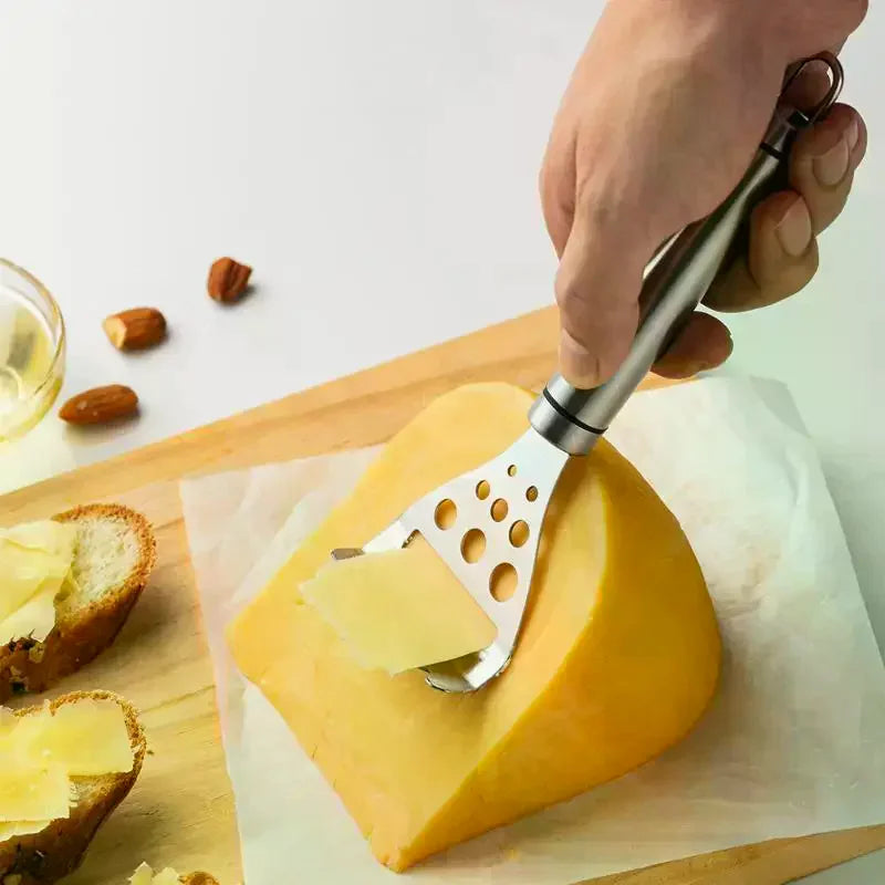 Stainless Steel Cheese Slicer Heavy Duty Cheese Shaver Shovel Butter Slicer Plane Cheese Cutter Scraper Utensils Accessories Zpaxo