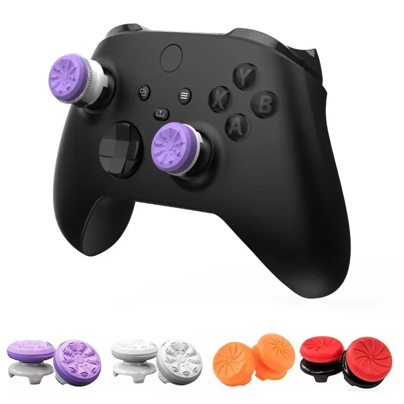 1 Pairs Thumb Sticks Grips Rocker Stick Extenders Caps For PS4/5 Controller Thumb Grips Cover Silicone Joystick Caps Accessories Zpaxo