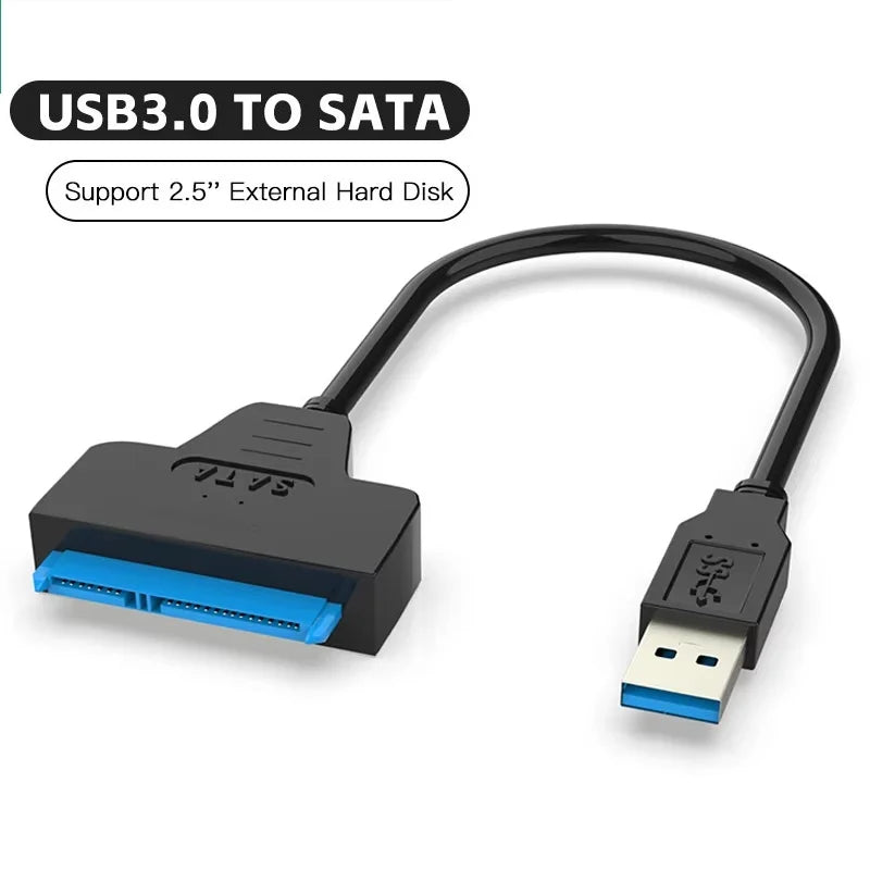 SATA USB 3 0 Adapter Cable Support 22 Pin III External HDD SSD Hard
