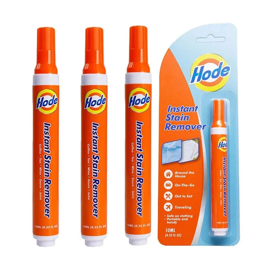 1 2 3 No-wash Portable Stain Remover Pen Travel-friendly Works Food Zpaxo 3PCS