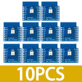 Wemos D1 Mini ESP8266 WS2812B RGB Shield Expansion Board 3 3V-5V Zpaxo 10PCS