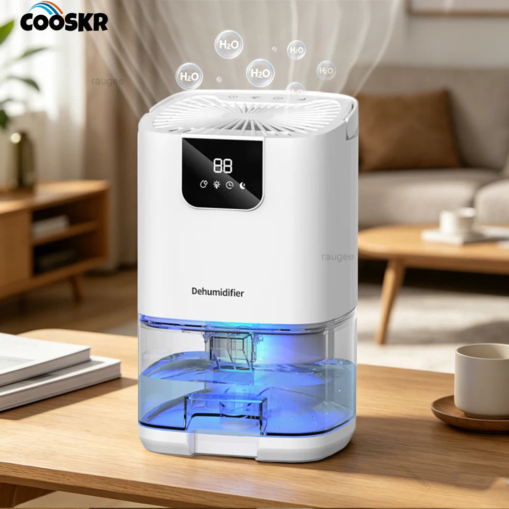 Dehumidifier Dryer Portable Moisture Absorbers Timer Night Light