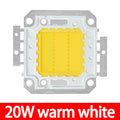 10W-100W COB LED Chip, DC12V/36V White Warm White Lamp Beads Zpaxo LED 20W Warm White