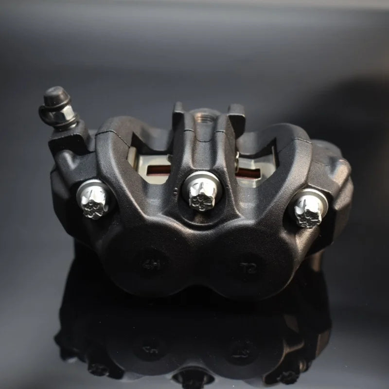 Nissin 4-Piston Forged Asymmetric Brake Caliper 100MM Front