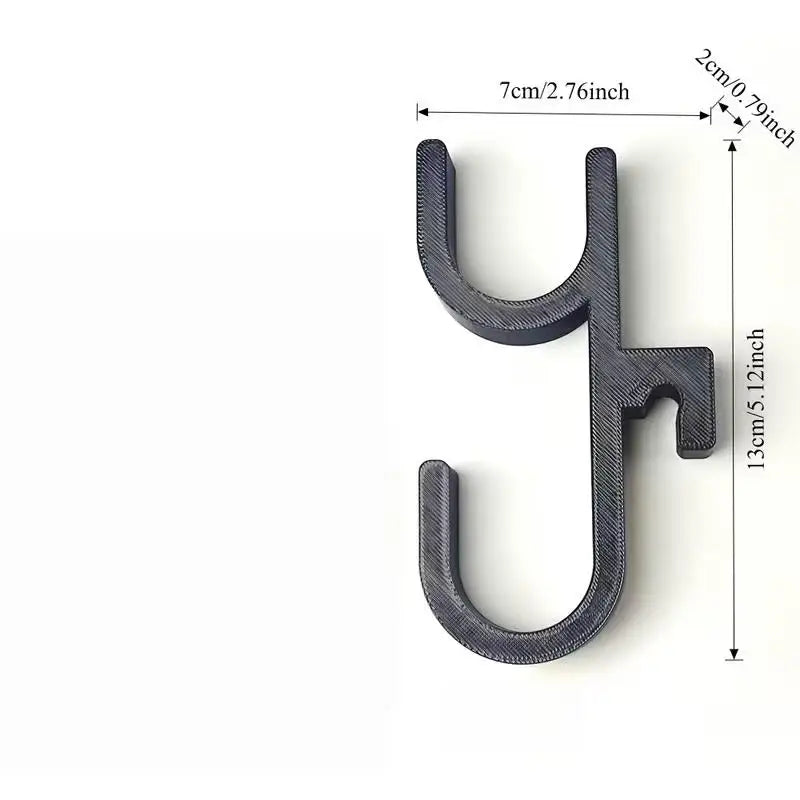 1pcs Trunk Umbrella Holder Hooks – Punch-Free Install for SUV/Sedan, Rack Umbrellas, Rods, Gear Zpaxo