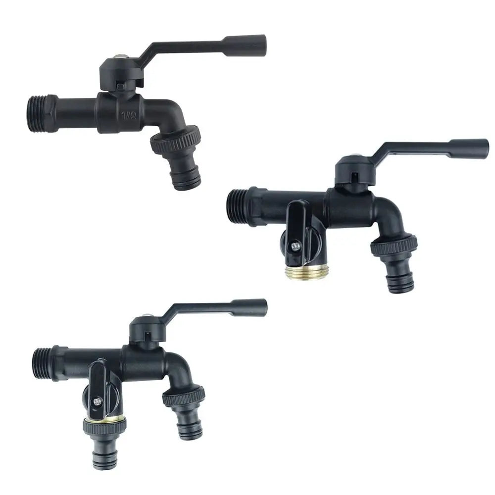 All-Copper Garden Faucet Valve – 1/2", 3/4" & 1" Thread Tap