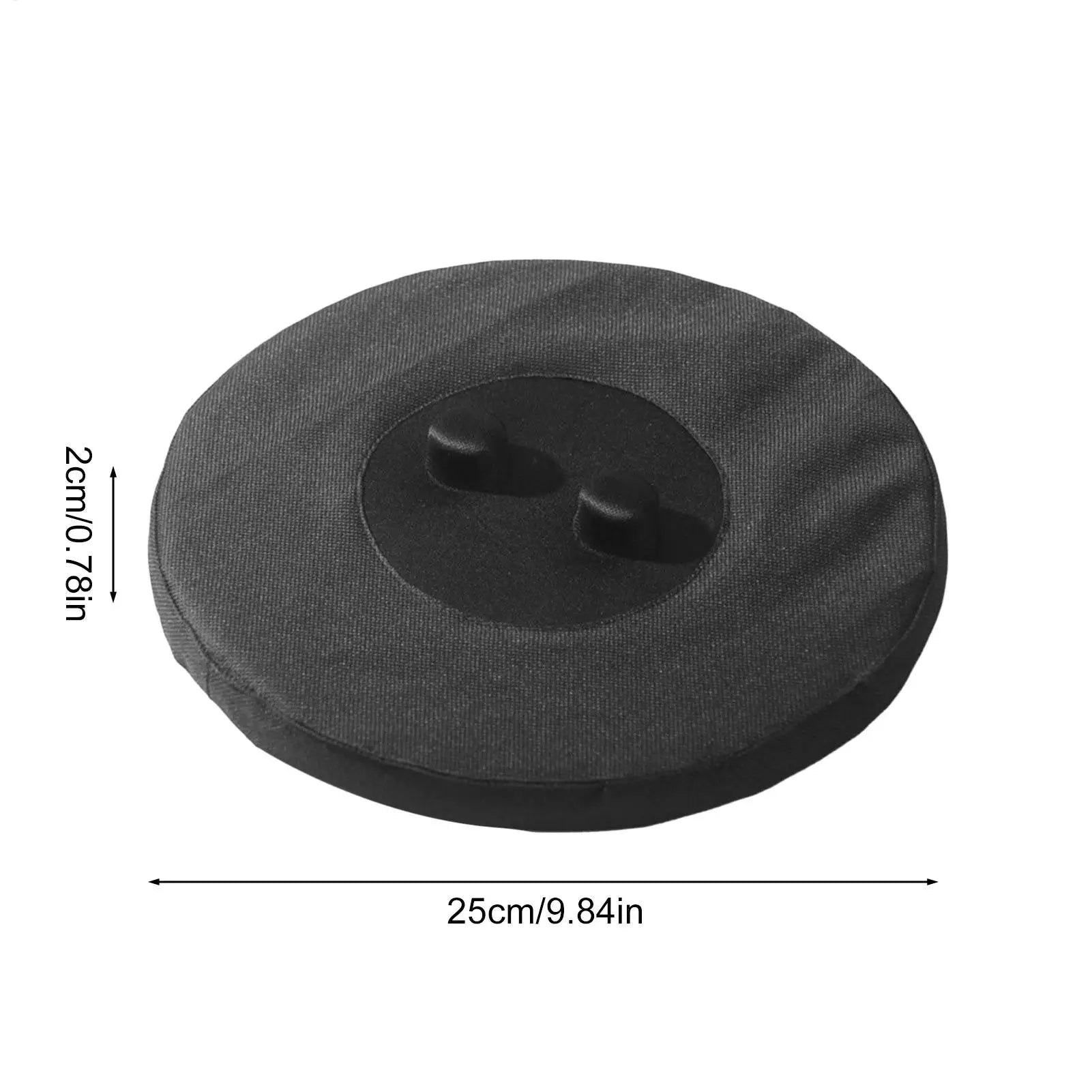 Telescopic Stool Cushion, Round Thickened Folding Seat Cushion Comfortable With Memory Foam Non-slip For Camping Stool Zpaxo